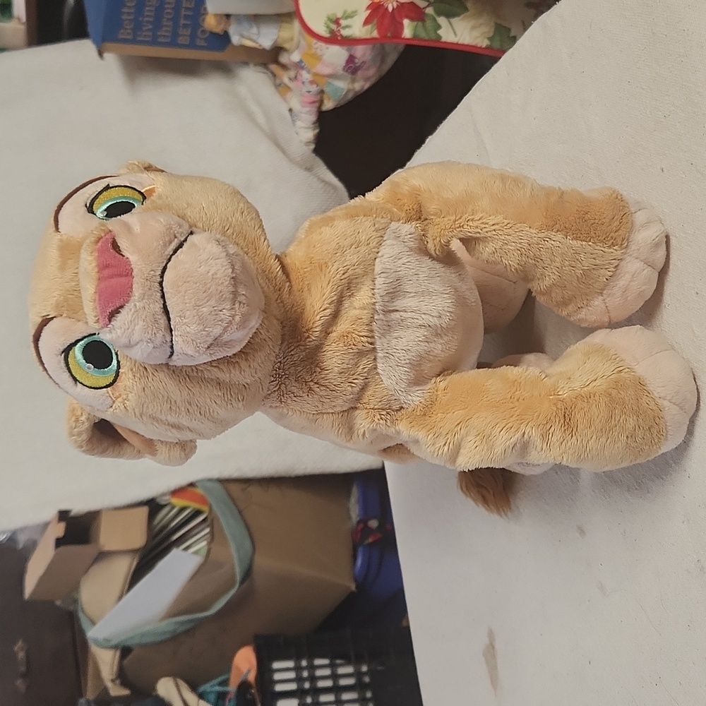 Genuine Authentic Disney Lion King Stuffed Nala Plush Animal Toy 15" Long